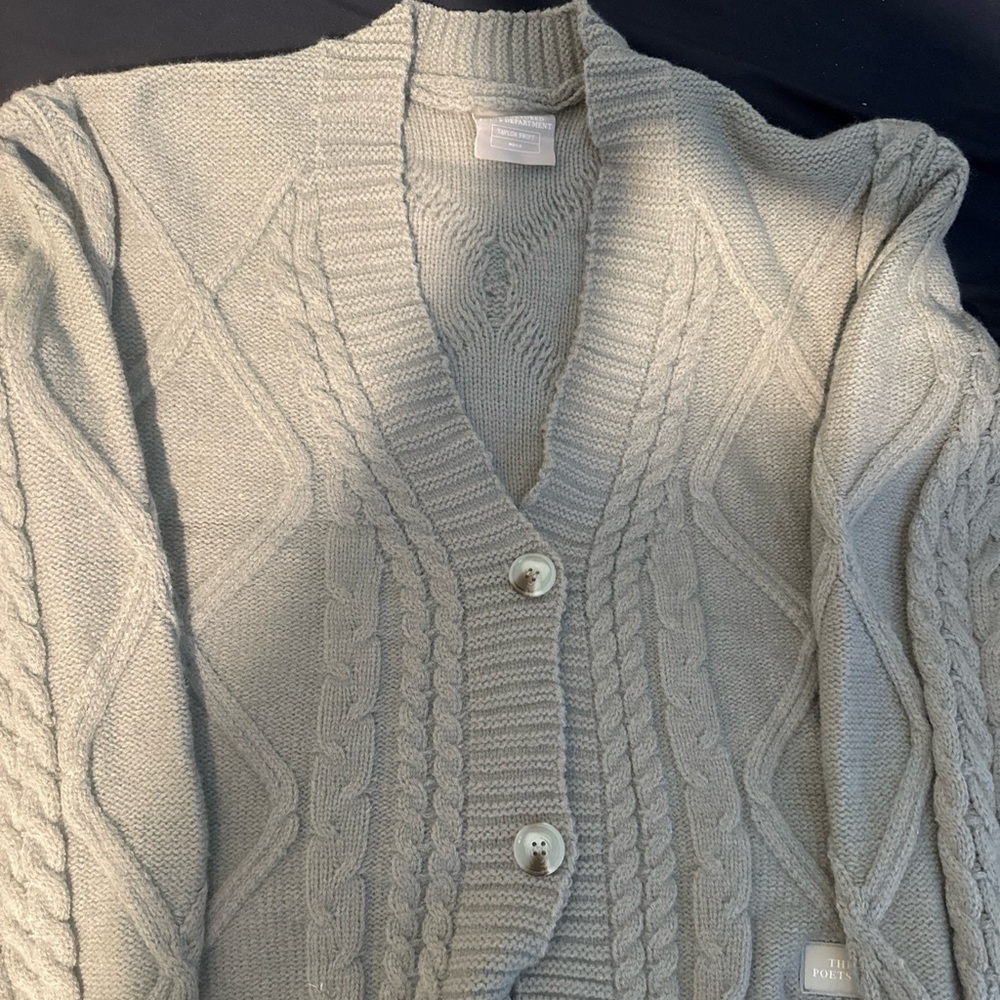 Taylor Swift The Tortured Poets Department cardigan (M/L)